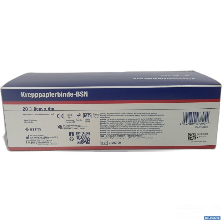 Artikel Nr. 968597: Krepppapierbinde-BSN 20Rollen 8cm x 4m 