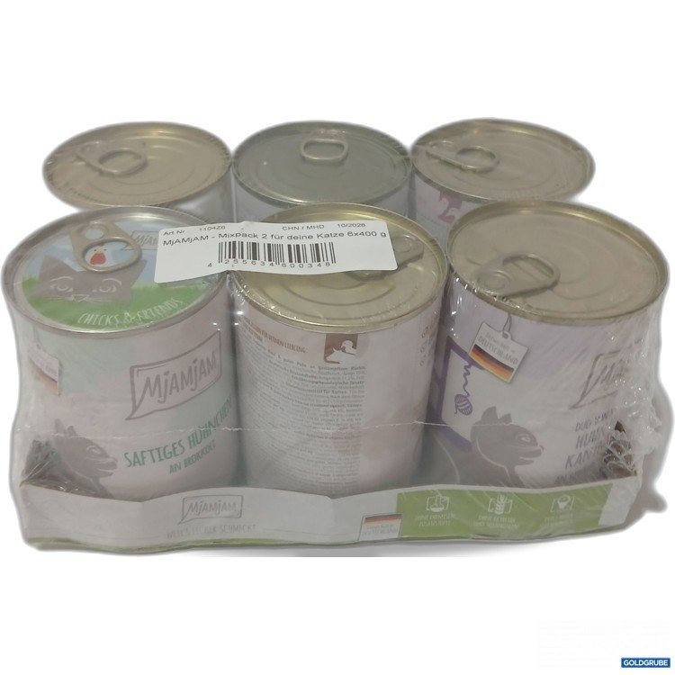 Artikel Nr. 990597: Mjamjam Mixpack Katzenfutter je 400g 6Stk