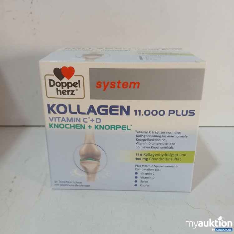 Artikel Nr. 993597 Artikel Nr. 993597: Doppelherz Kollagen 11.000 Plus Waldfrucht 25ml 30Trinkfläschcen