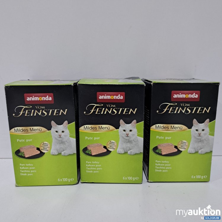 Artikel Nr. 818598 Artikel Nr. 818598: Animonda vom Feinsten Pute pur 3x6x100g