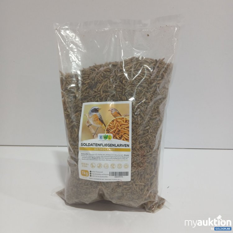 Artikel Nr. 871598 Artikel Nr. 871598: EWL Soldatenfliegenlarven Getrocknet 1kg