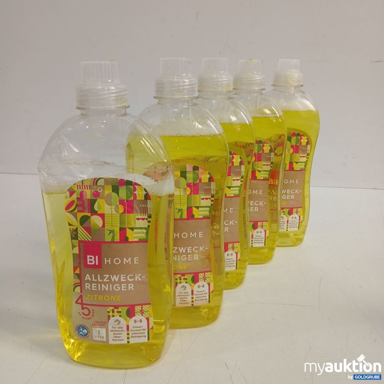 Artikel Nr. 886598: BI HOME Allzweck-Reiniger Zitrone 5x1l