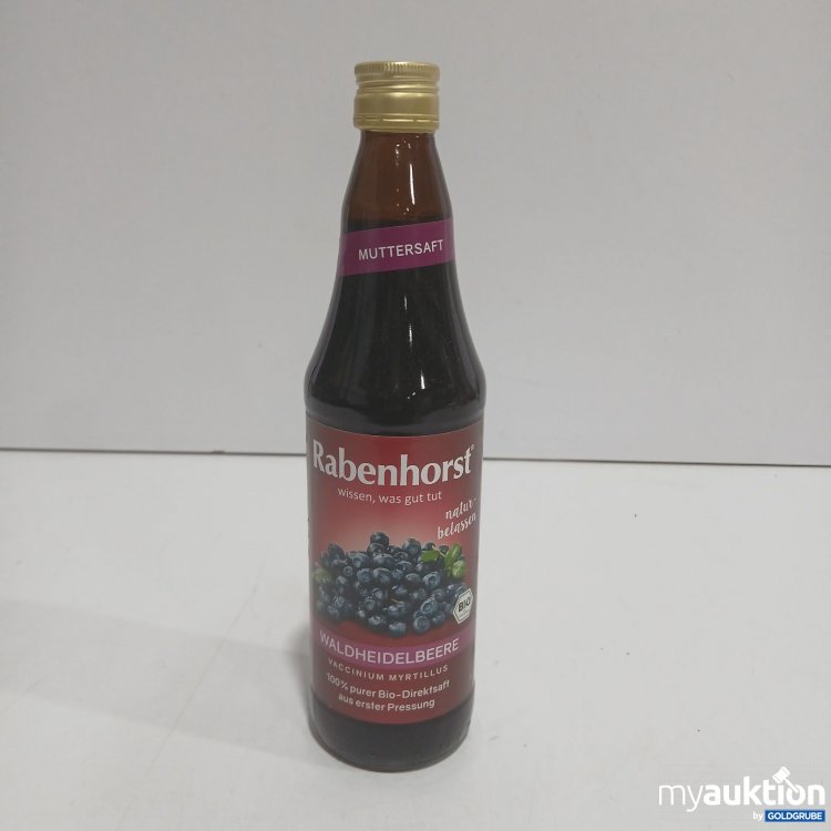 Artikel Nr. 887598: Rabenhorst Waldheidelbeere Bio-Direktsaft 700ml