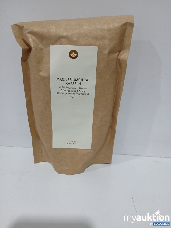 Artikel Nr. 897598: Magnesiumcitrat Kapseln als Tri-Magnesizm-Dicitrat 240 Kapseln a690mg (100mg Element.Magnesium)vegan 