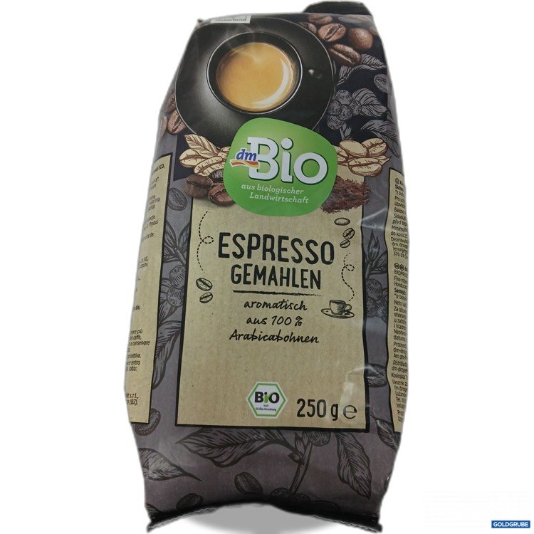 Artikel Nr. 954598: DM Bio Espresso gemahlen 250g 