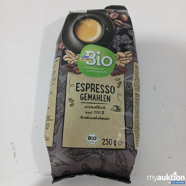 Artikel Nr. 954598: DM Bio Espresso gemahlen 250g 