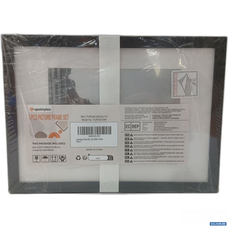 Artikel Nr. 982598: Upsimples Bilderrahmen 3er Set, 21×29,7cm