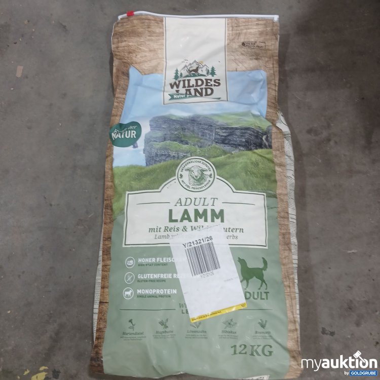 Artikel Nr. 991598: Wildes Land  Adult Lamm 12kg 