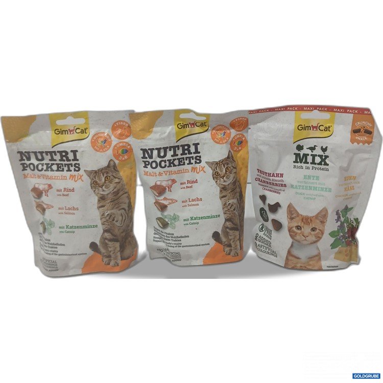 Artikel Nr. 995598 Artikel Nr. 995598: GimCat diverse Katzenleckerlies lt. Bild 3Stk