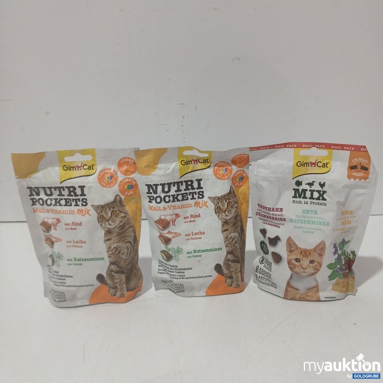 Artikel Nr. 995598 Artikel Nr. 995598: GimCat diverse Katzenleckerlies lt. Bild 3Stk