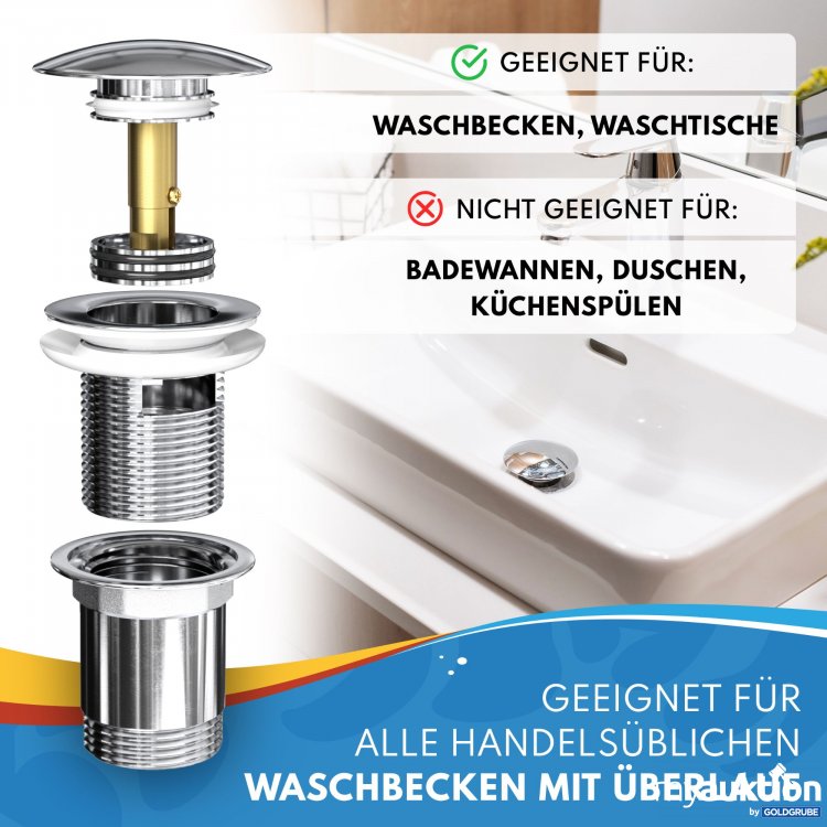 Artikel Nr. 376599: Ablaufgarnitur