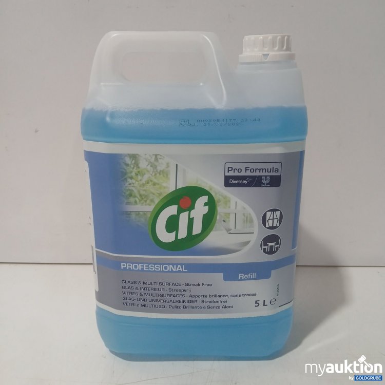 Artikel Nr. 469599: Cif Professional Glas- und Universalreiniger 5 L