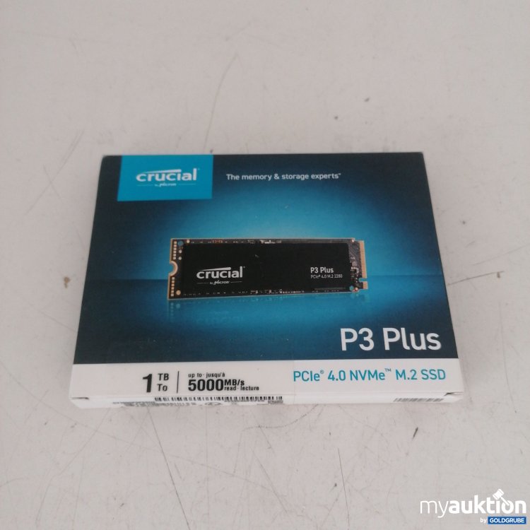 Artikel Nr. 661599 Artikel Nr. 661599: Crucial P3 Plus Datenübertragungssoftware 1TB