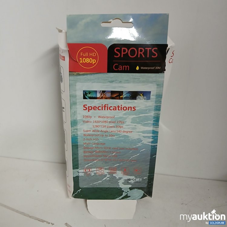 Artikel Nr. 826599: Sports Cam FullHD 1080p Grau 