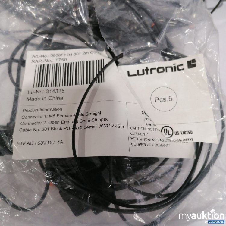 Artikel Nr. 832599 Artikel Nr. 832599: Lutronic 0800F1 04 301 2m CS01, 1750, 314315