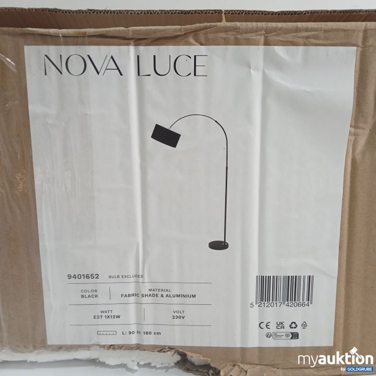Artikel Nr. 834599 Artikel Nr. 834599: Nova Luce Stehlampe 9401652 Black