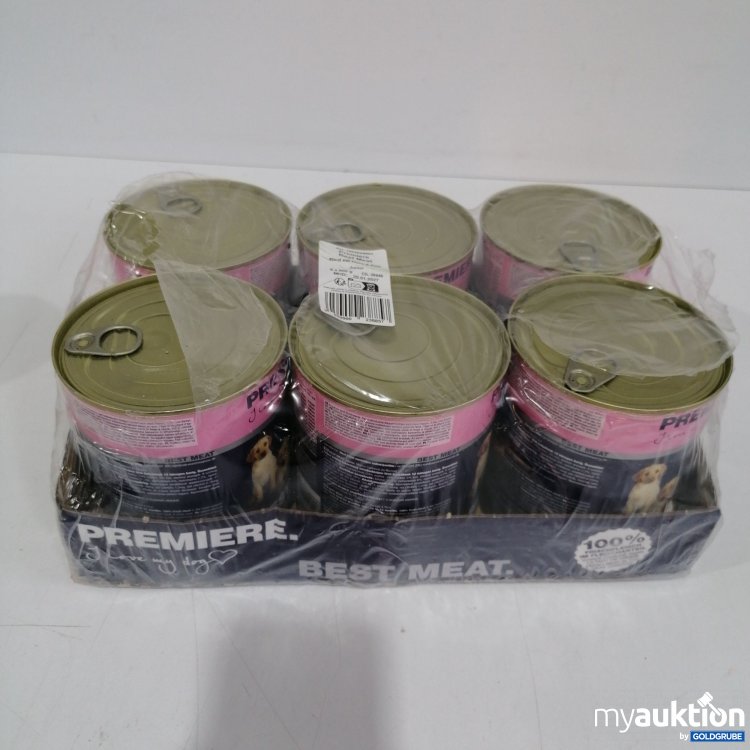 Artikel Nr. 835599: Premiere Best Meat Rind mit Huhn und Reis 6x800g