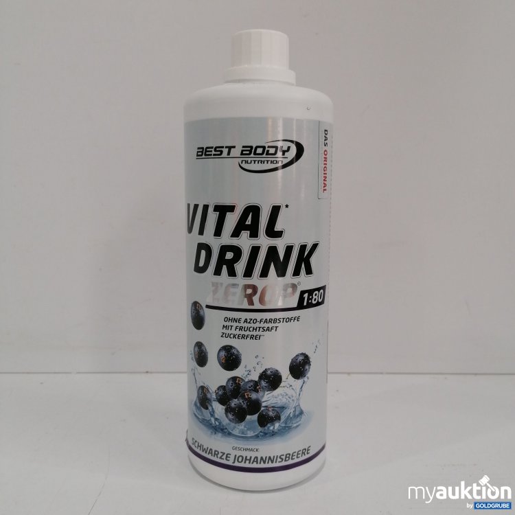 Artikel Nr. 847599 Artikel Nr. 847599: Best Body Vital Drink Zerop Schwarze Johannisbeere 1000ml