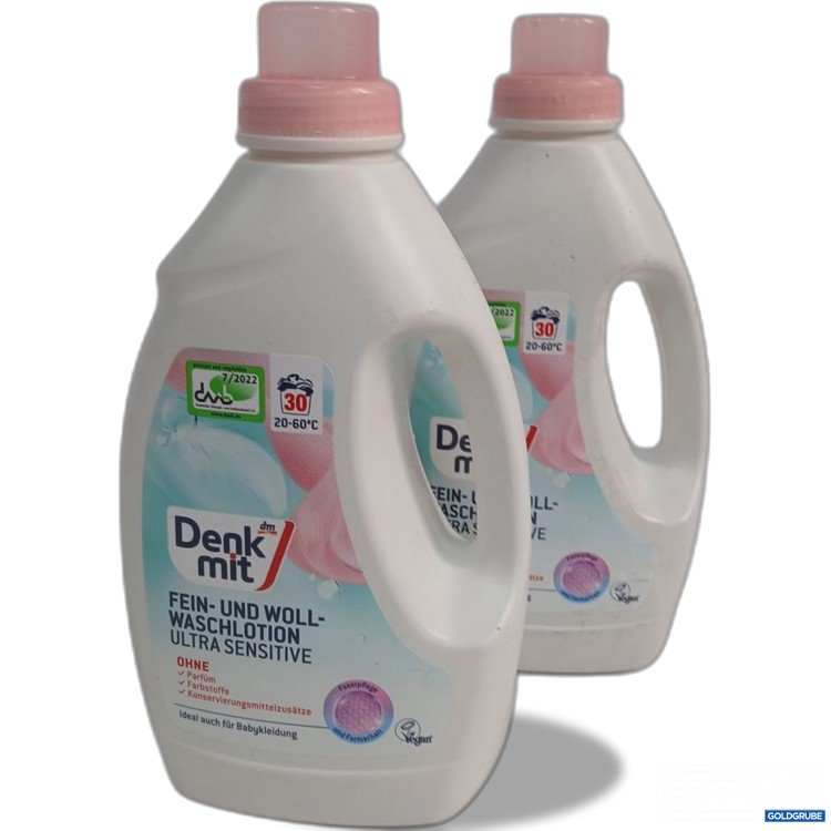 Artikel Nr. 886599: Denk mit! Fein- und Woll-Waschlösung Ultra Sensitive 2x1.5l