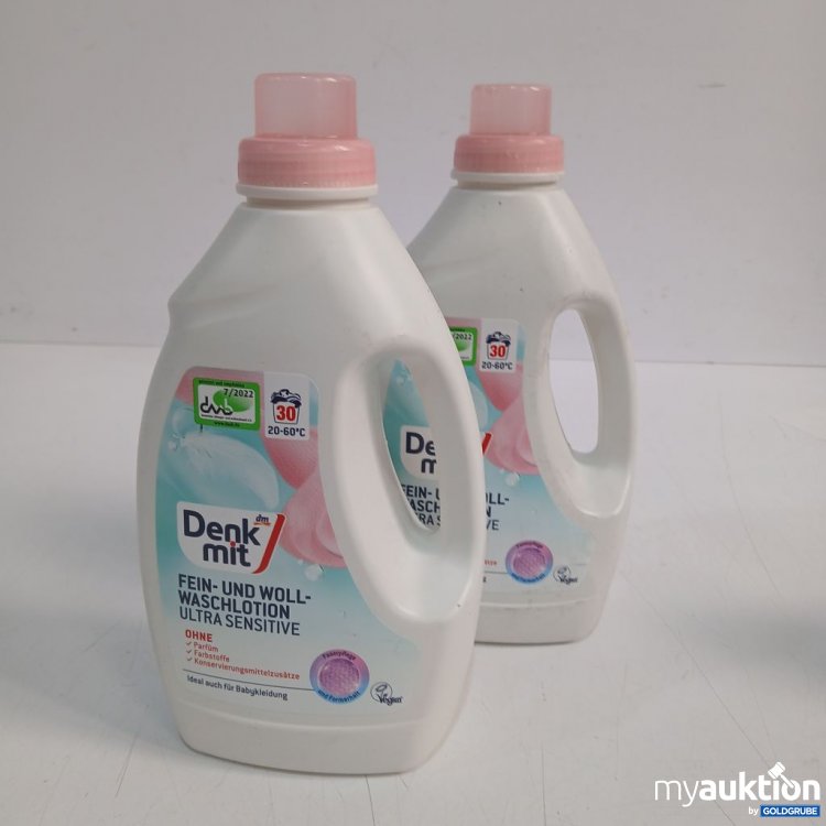 Artikel Nr. 886599: Denk mit! Fein- und Woll-Waschlösung Ultra Sensitive 2x1.5l