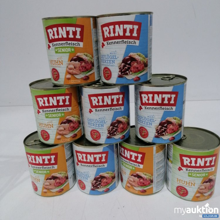 Artikel Nr. 888599: Diverse Rinti Dosen Hundefutter 9x800g