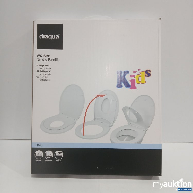 Artikel Nr. 916599 Artikel Nr. 916599: Diaqua WC-Sitz für die Familie TINO