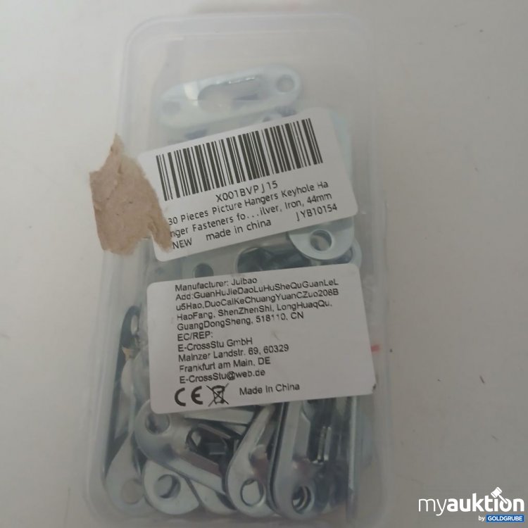 Artikel Nr. 918599 Artikel Nr. 918599: Jubao 30 Pieces Picture Hangers Keyhole Hangar