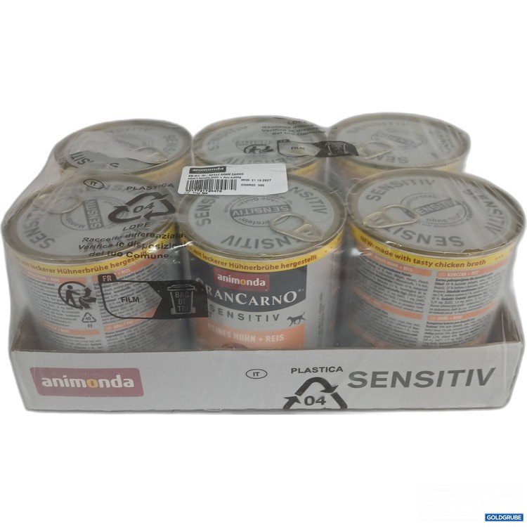 Artikel Nr. 986599: Animonda Gran Carno Sensitive Hundefutter Huhn+Reis 6x800g 