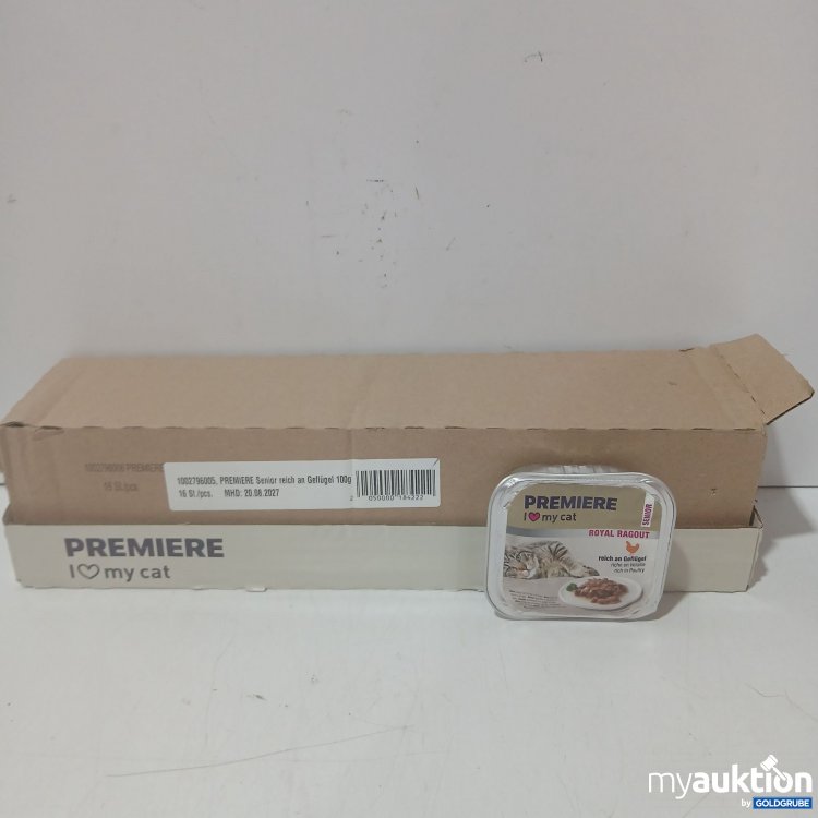 Artikel Nr. 990599 Artikel Nr. 990599: I premiere Senior Royal Ragout Geflügel je 100g 16Stk