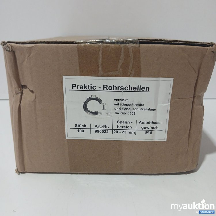 Artikel Nr. 518600 Artikel Nr. 518600: Praktic Rohrschellen 100stk 990022 20-23mm M8
