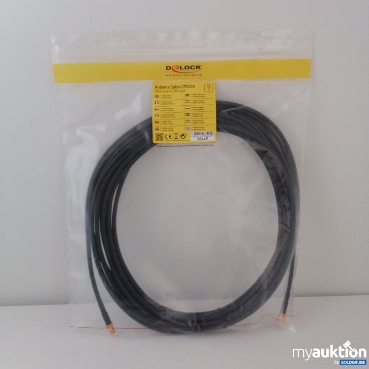 Artikel Nr. 645600 Artikel Nr. 645600: Delock Antenna Cable CFD200 10m 88445