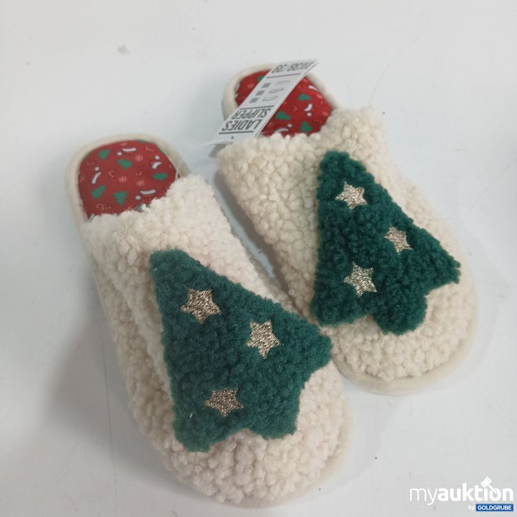 Artikel Nr. 910600 Artikel Nr. 910600: Weihnachts Hausschuhe "Tannenbaum"
