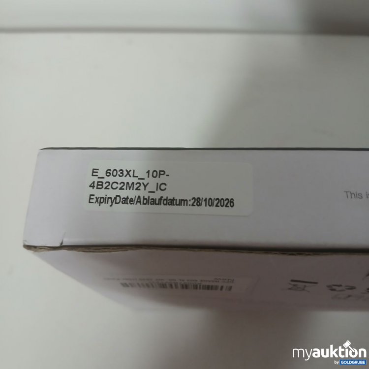 Artikel Nr. 918600 Artikel Nr. 918600: GPC IMAGE Ink Cartridge E_603XL_10P