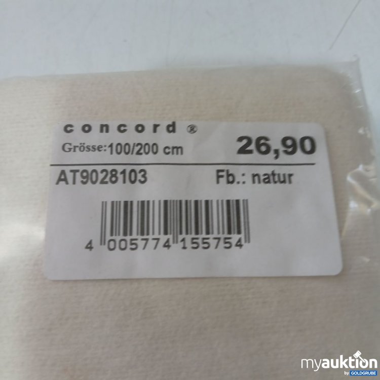 Artikel Nr. 939600 Artikel Nr. 939600: concord Molton-Matratzenauflage 100/200 cm