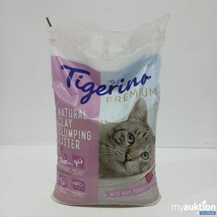 Artikel Nr. 950600: Tigerino Premium Natural Clay Clumping Litter 12kg 