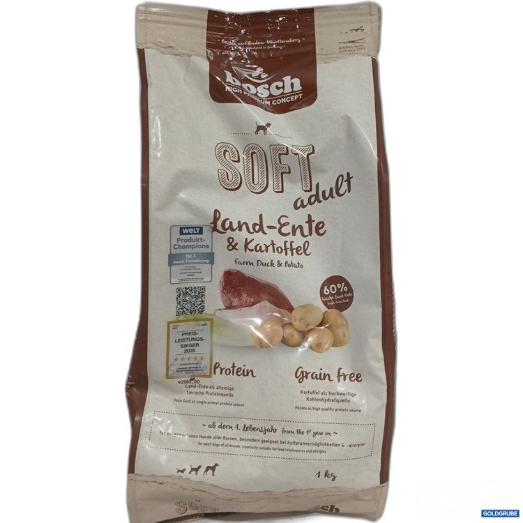 Artikel Nr. 973600 Artikel Nr. 973600: Bosch Soft Adult Land-Ente & Kartoffel 1 kg