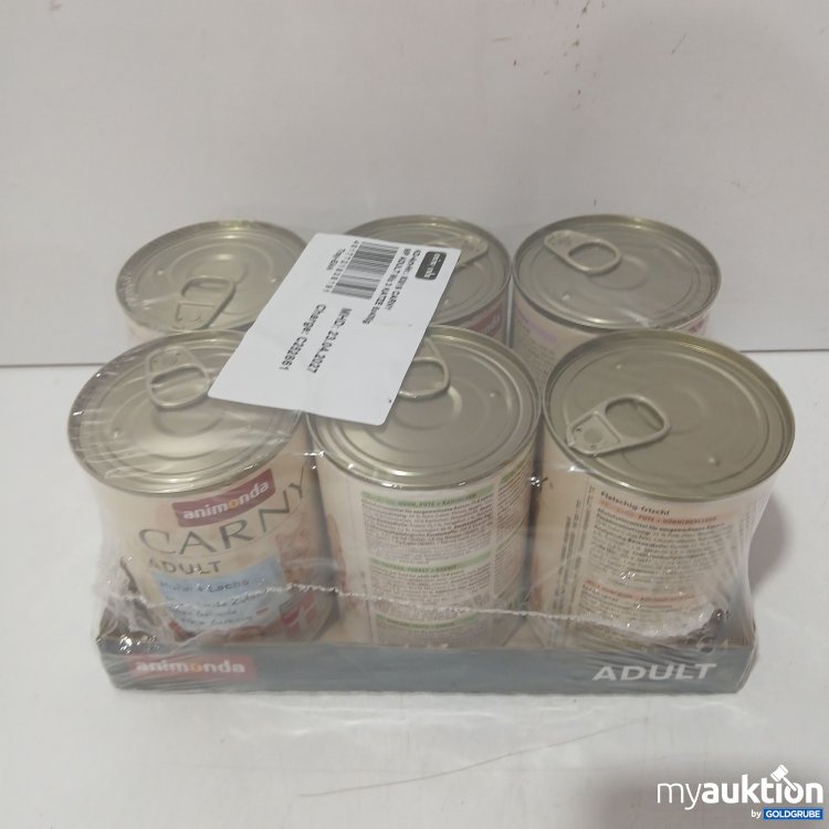 Artikel Nr. 990600 Artikel Nr. 990600: Animonda Carny Katzenfutter Adult Mix je 400g 6Stk