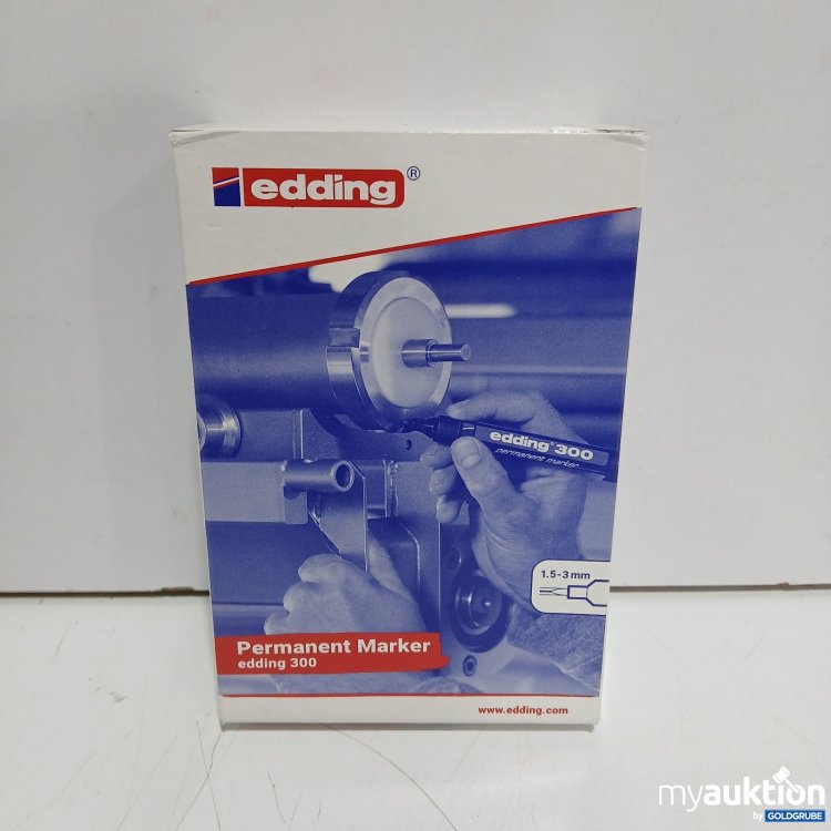 Artikel Nr. 464601 Artikel Nr. 464601: edding Permanent Marker 300 schwarz 10 Stk.