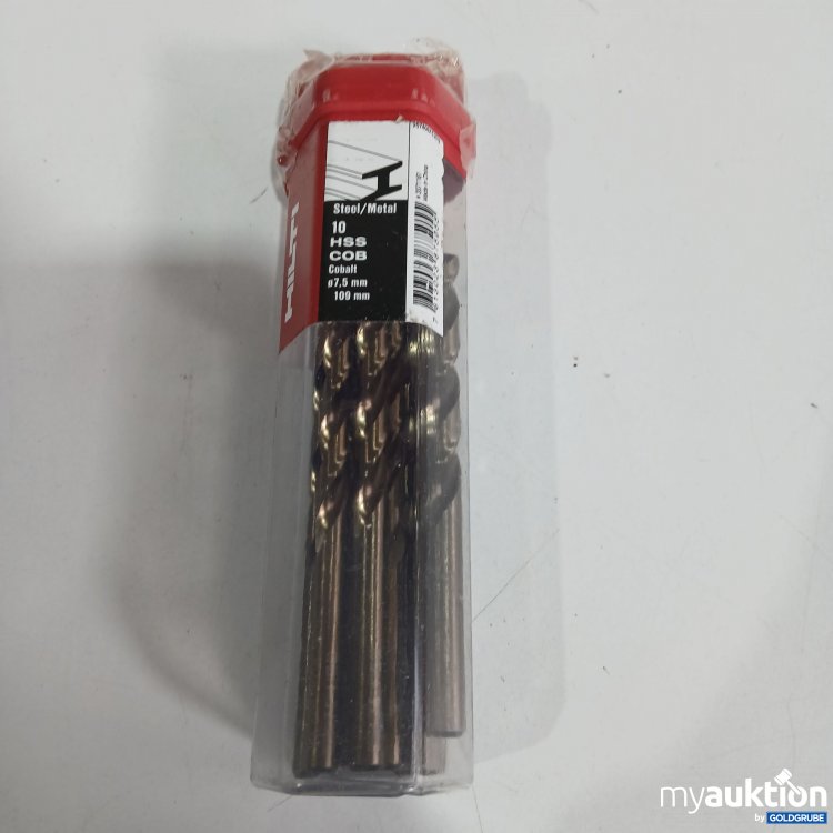 Artikel Nr. 521601 Artikel Nr. 521601: Hilti 10 HSS COB Cobalt 7.5mm 109mm