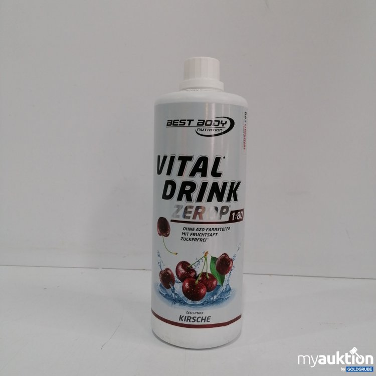 Artikel Nr. 847601: Best Body Vital Drink Zerop Kirsche 1:80 1000ml