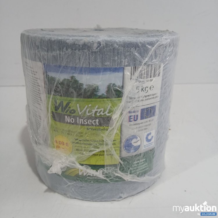 Artikel Nr. 870601 Artikel Nr. 870601: Wio Vital No Insect Mineralleckstein 5kg