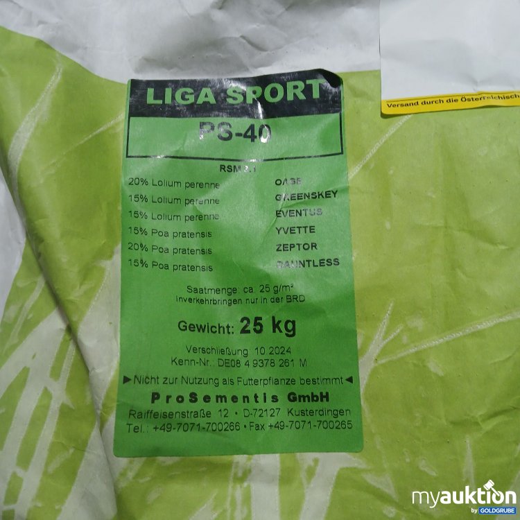 Artikel Nr. 890601: Liga Sport PS-40 25kg 