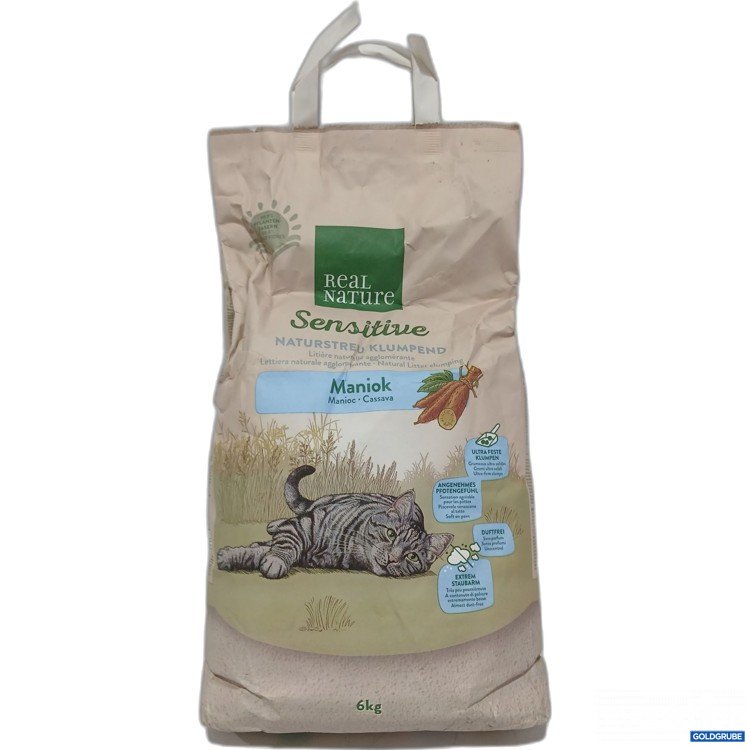 Artikel Nr. 950601: Real Nature Sensitive Naturstreu Maniok 6kg 