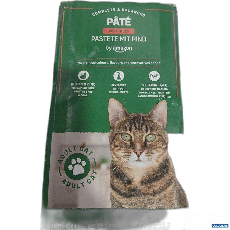 Artikel Nr. 973601: amazon Pâté mit Rind Adult Cat with Beef 16x100g