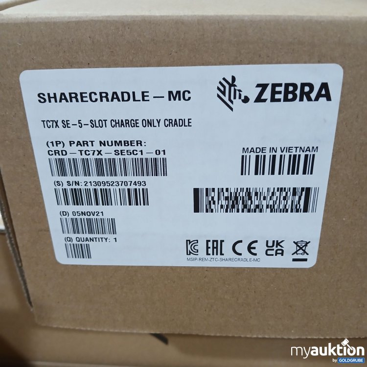 Artikel Nr. 980601 Artikel Nr. 980601: Zebra Sharecradle MC