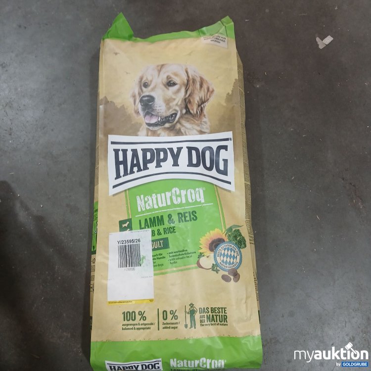 Artikel Nr. 991601 Artikel Nr. 991601: Happy Dog Nature Adult Croq Lamm Reis 15kg
