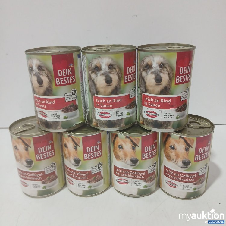 Artikel Nr. 995601: Dein Bestes Hundefutter div. Sorten je 400g 7Stk