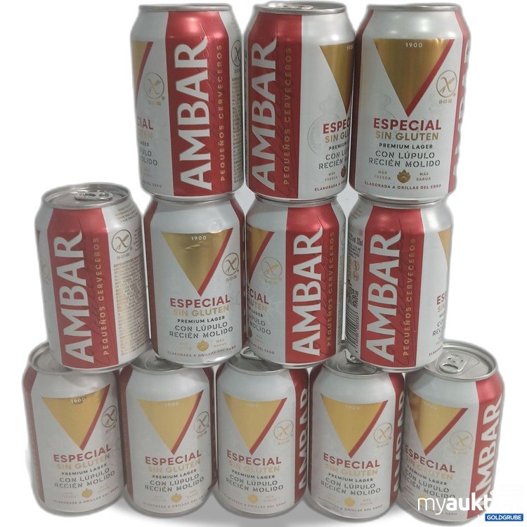 Artikel Nr. 996601 Artikel Nr. 996601: Ambar Especial Sin Gluten Premium Lager je 330ml