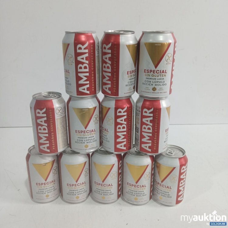 Artikel Nr. 996601 Artikel Nr. 996601: Ambar Especial Sin Gluten Premium Lager je 330ml