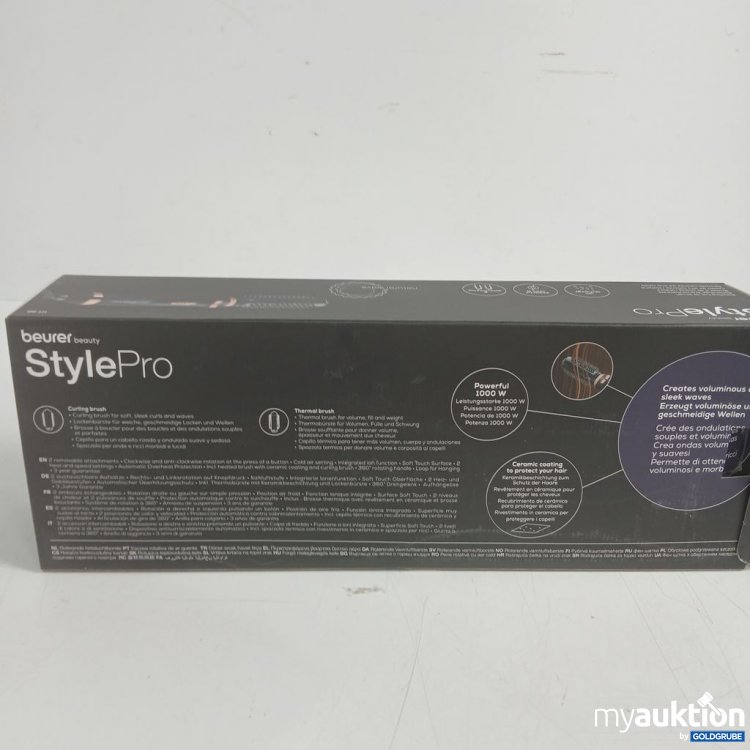 Artikel Nr. 446602 Artikel Nr. 446602: beurer StylePro Rotierende Warmluftbürste HT 80